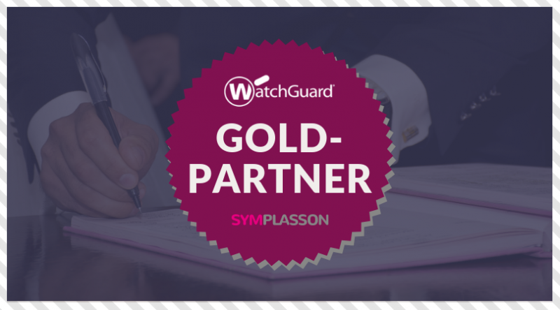 SYMPLASSON ist WatchGuard-Gold-Partner